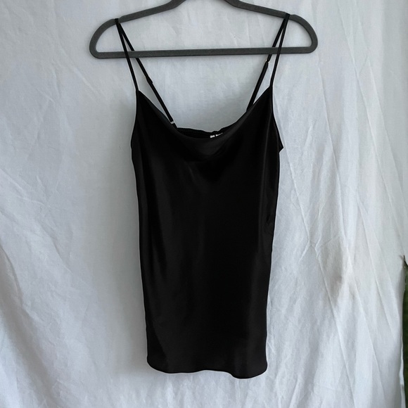 Nordstrom Silk Tank Black - Picture 3 of 5